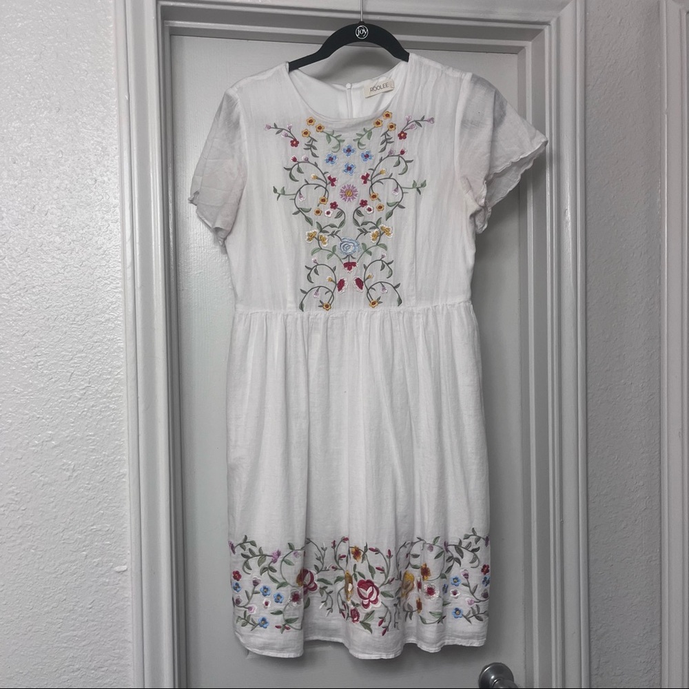 White dress